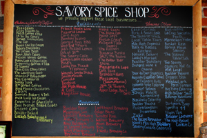 What is a spice that is referred to as savory?